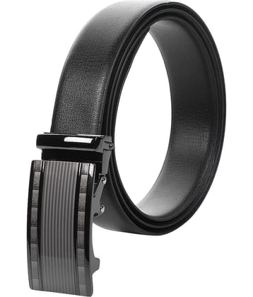 Loopa Black PU Formal Belt Pack of 1