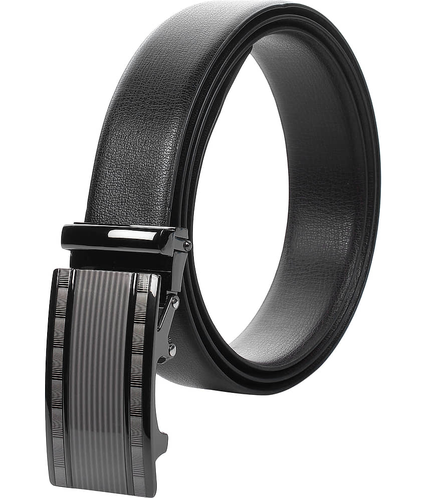Loopa Black PU Formal Belt Pack of 1