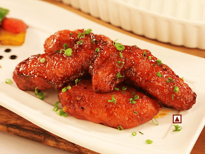 Chicken Wings In Indo-Chinese Sauce