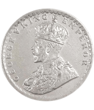Extremely Rare Scarce 1 Rupee 1911 George V King & Emperor Silver Plated Fancy Coin....Collectible