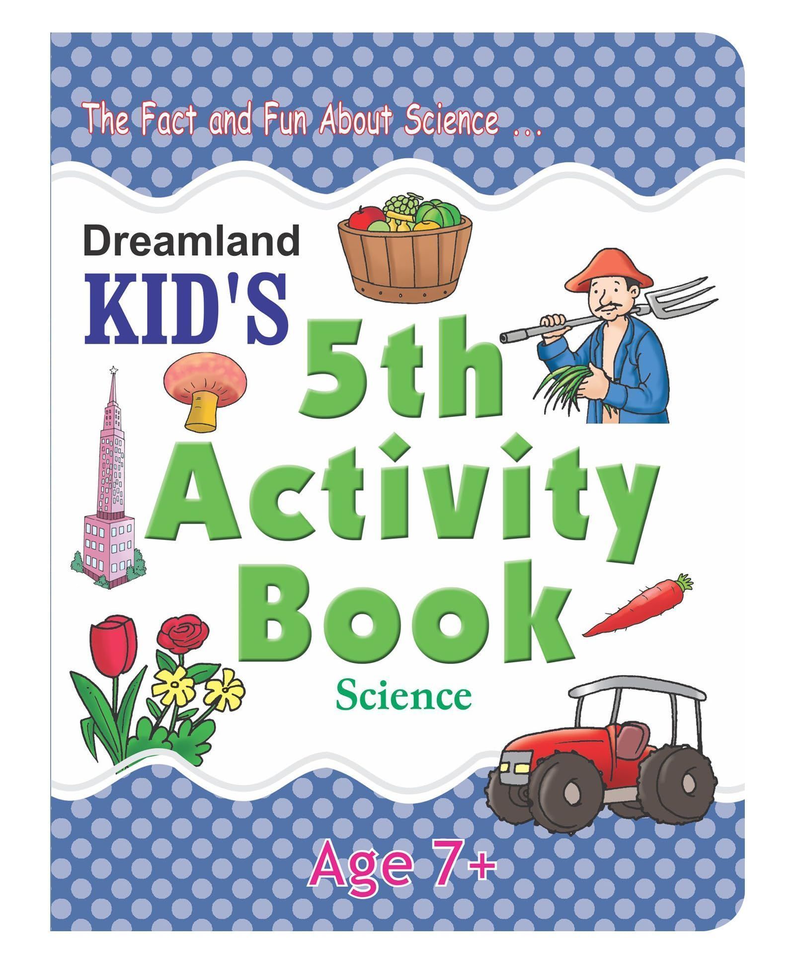 Kids 5th Activity Book 7+ (English, Paperback [Paperback] Dreamland Publications