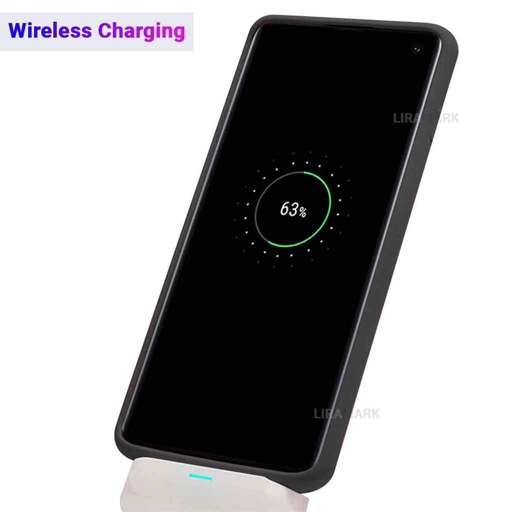 LIRAMARK Liquid Silicone Soft Back Cover Case for Samsung Galaxy S10e