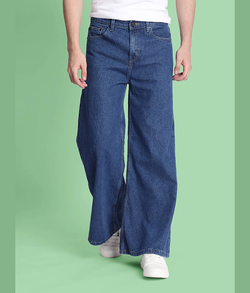 Bene Kleed Clean Look Men's Jeans - Blue ( Pack of 1 )
