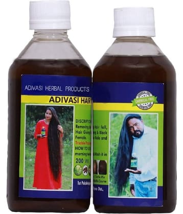 Oilanic Adivasi Herbal Hair Oil For Anti Hair Fall Combo of  125 mL Pack of 2