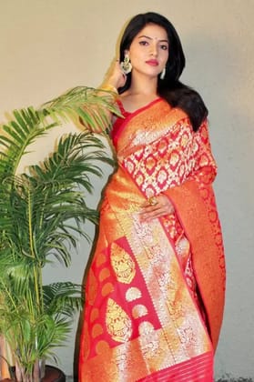 Banarasi Pure Art Silk Saree with Attractive Tassels