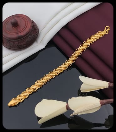 Naturalis Gold Plated Unisex Loose Bracelet