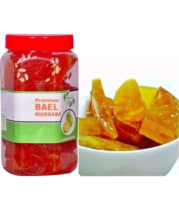 Natural Diet Premium BEL Murabba (Ingredient: Fenugreek, Muskmelon Seeds , Clove, Elam, Crystals, Cardamom) Pickle 1 kg