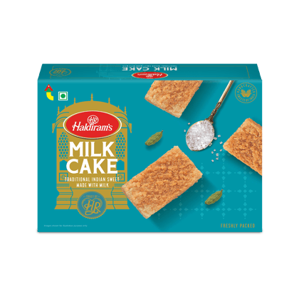 Haldiram's Veg Milk Cake  - 350 Gm -Pack of 2
