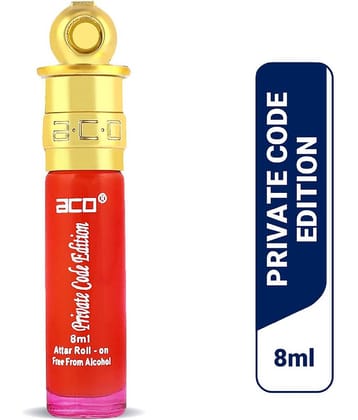aco perfumes PRIVATE CODE EDITION Concentrated  Attar Roll On 8ml