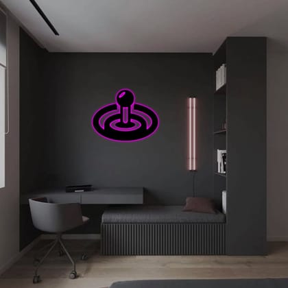 Shayona Personalized  GAMING Backlit LED Logo with Acrylic Finish-L- 24 x 24 inch