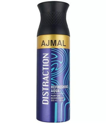 Ajmal Distraction Deodorant Aromatic Woody Fragrance 200ml Gift for Men and Women Pack of 1