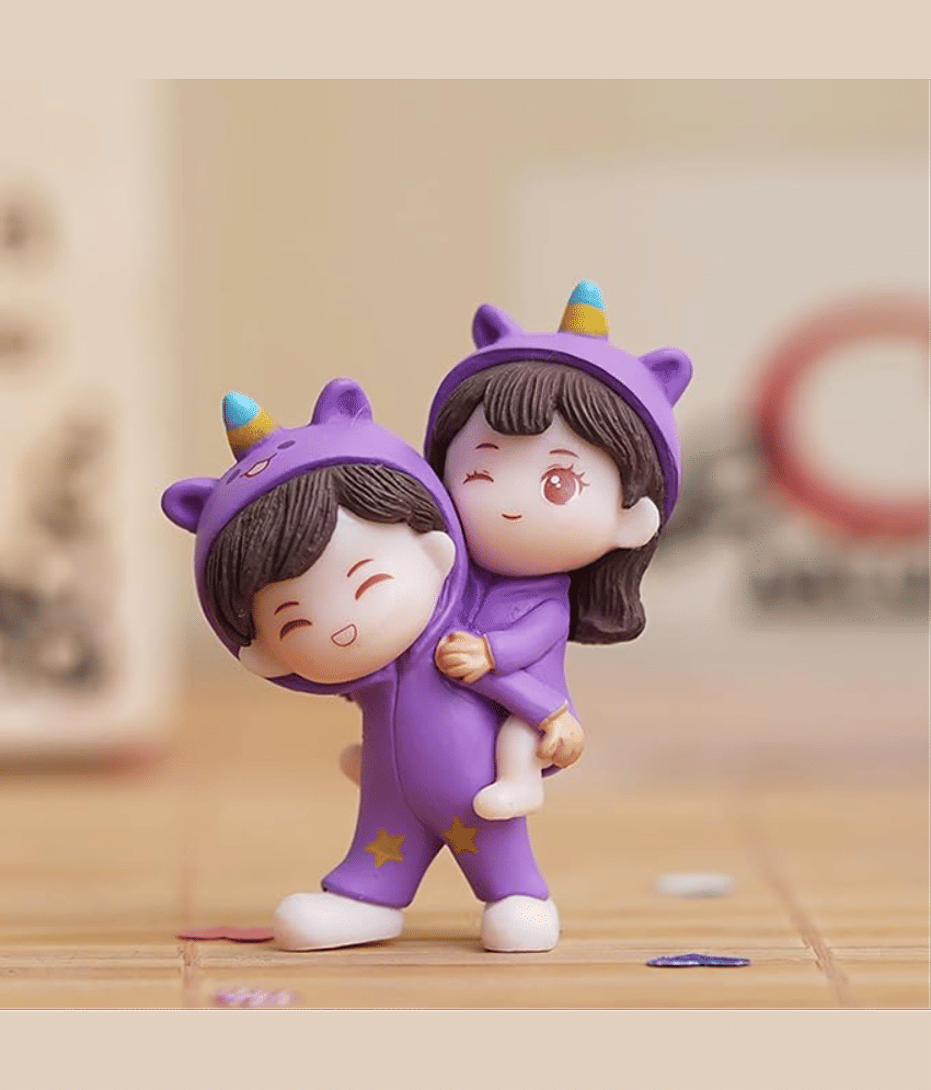 Exopick Cute Love Couple | Decorative Home & Gift Item