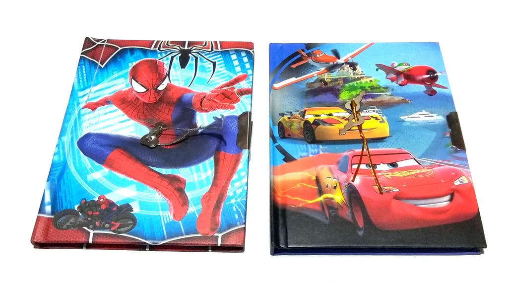 Nawani Boys Diary with Lock Case for Gifts Options (Combo) Color As per Availability, - Stationery | Buy online on ZillyBuy