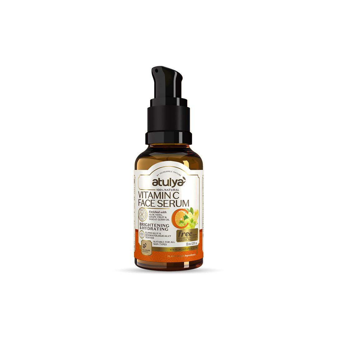 Atulya Vitamin C Face Serum | Brightening and Hydrating - 30ml