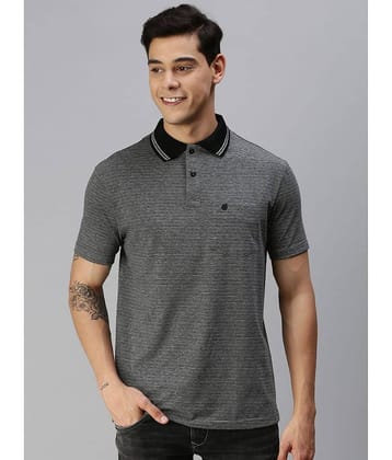 ONN - Navy Blue Cotton Blend Regular Fit Men's Polo T Shirt ( Pack of 1 )