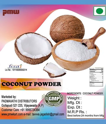 Grade A Quality - Coconut Powder - Nariyal Burada - Desiccated Copra - Kopra - Coconut Powder for Cooking - 250 Grams