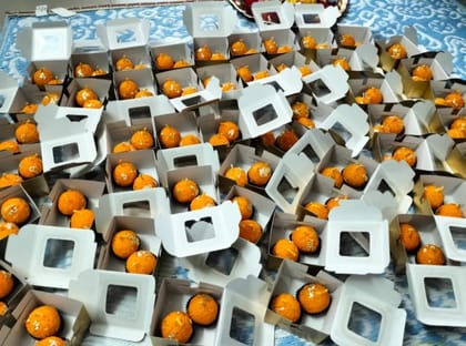 Ladoo candle Gift  Box