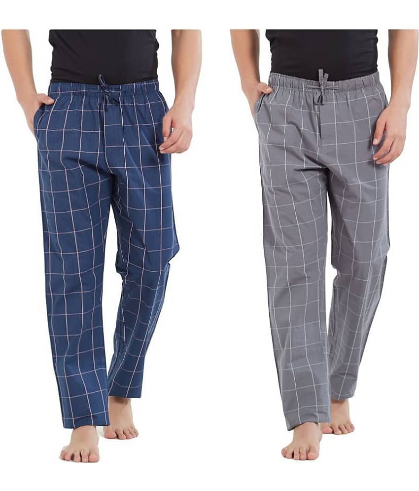 XYXX Pack of 2 Pyjama For Men's ( Multi )