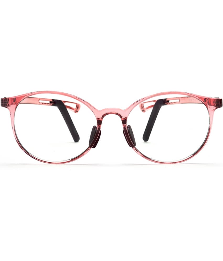 Yourspex+ Transparent Light Grey Oval Full Rim TR-90 Frame