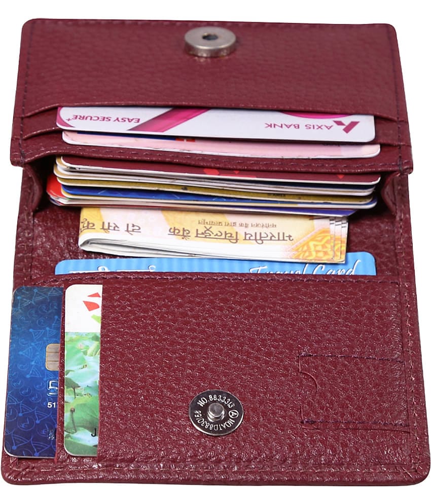 Style 98 - Leather Unisex Card Holder ( Pack of 1 )