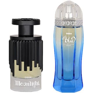 Ossa Moonlight EDP 100ml Unisex Perfume And Aqua Blue EDP 100ml Perfume For Men Long Lasting Fragrance (Pack of 2) Ossa Moonlight EDP 100ml Unisex Perfume And Aqua Blue EDP 100ml Perfume For Men Long Lasting Fragrance (Pack of 2)