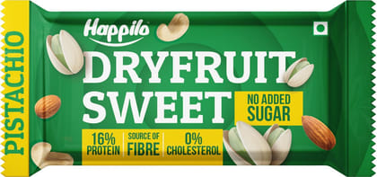 Happilo Premium Pistachios Healthy Dry Fruit Bar 35g
