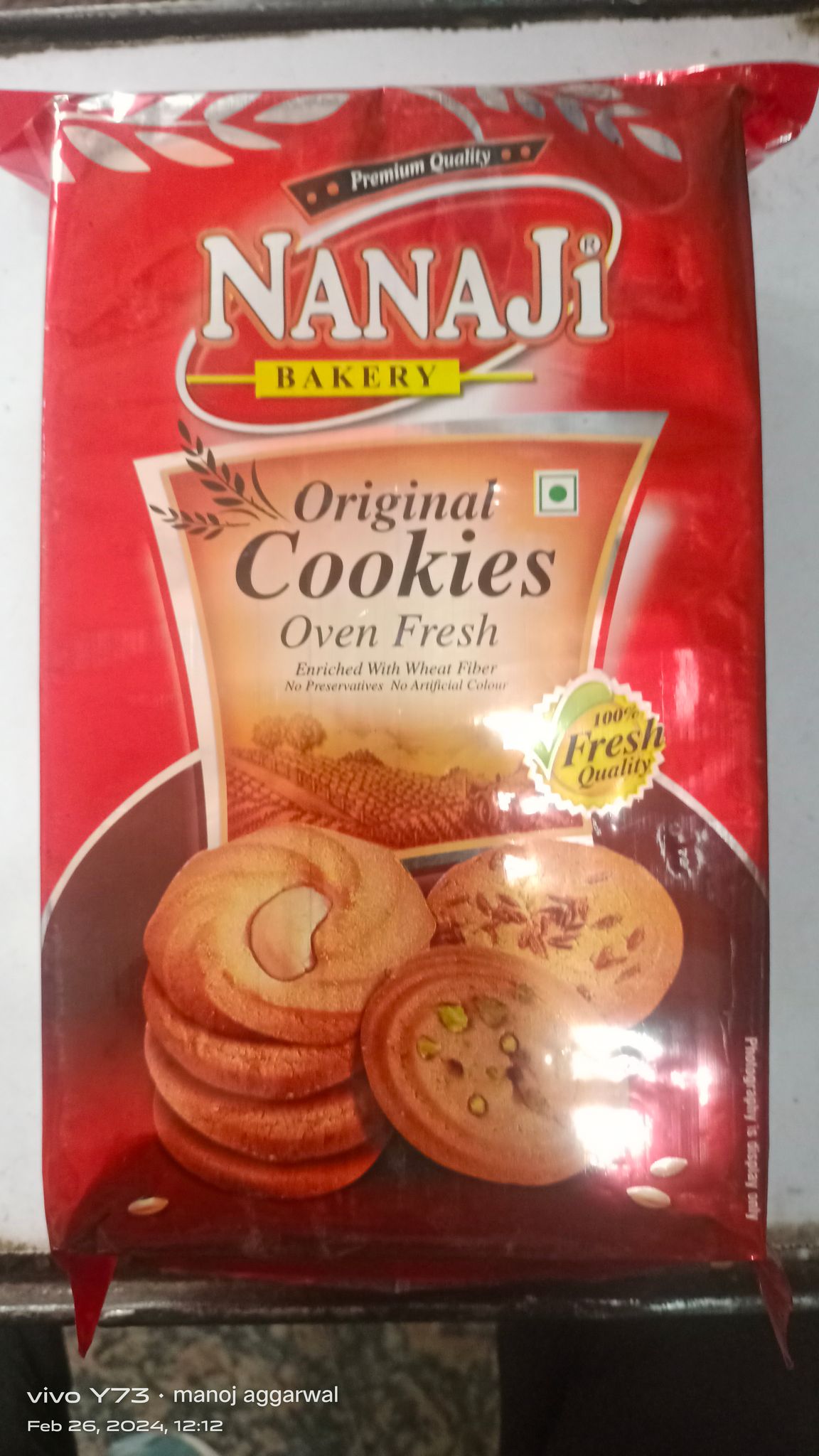 Nanaji Bakery Original d Cookies Oven fresh 