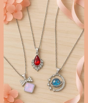 SHANKHRAJ MA LL Silver Pendant ( Pack of 1 )