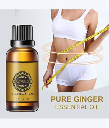 Aromine Ginger Essential oil For Belly Fat Shaping & Firming Oil 30 mL