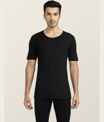 XYXX Cotton Men's Thermal Tops ( Black ) XYTHEHST01