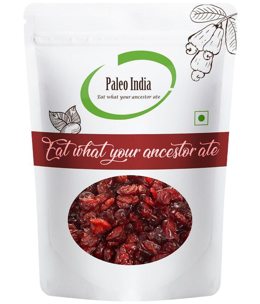 Paleo India 200g Whole Dried Cranberries, Fresh Cranberry 200 g