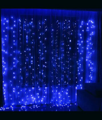 MIRADH 10x10 Feet 240 Led 8 Mode Curtain String Lights