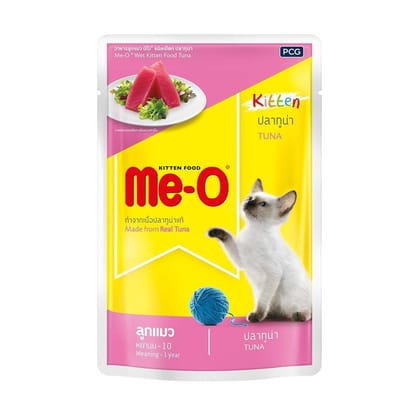 Me-O Pouch Kitten Tuna in Jelly 80g