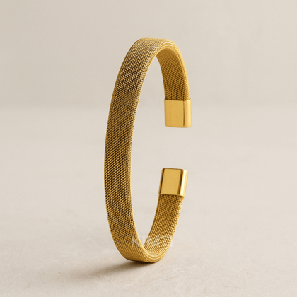 18K Gold Plated Men Anti Tarnish Bracelet