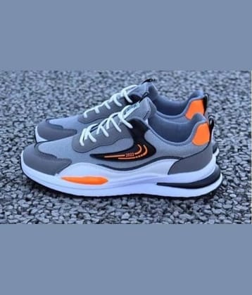 Densu Grey Melange Men's Outdoor Shoes
