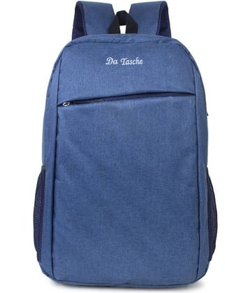 Da Tasche - Blue Polyester Backpack ( 20 Ltrs )
