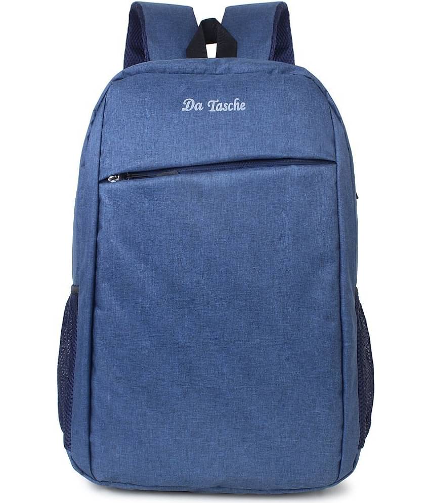 Da Tasche - Blue Polyester Backpack ( 20 Ltrs )