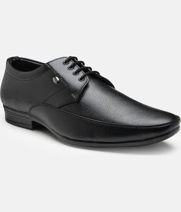 Action - Black Men's Derby Formal Shoes