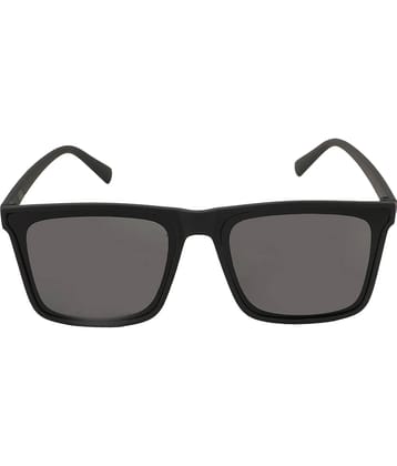 Bayberry Black Square Sunglasses ( Pack of 1 )