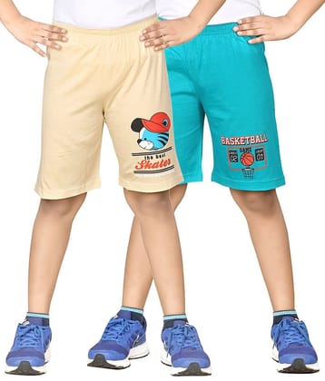 Dongli Pack of 2 Shorts For Boys ( Blue )