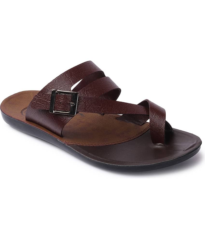 PUPINE - Brown Men's Sandals