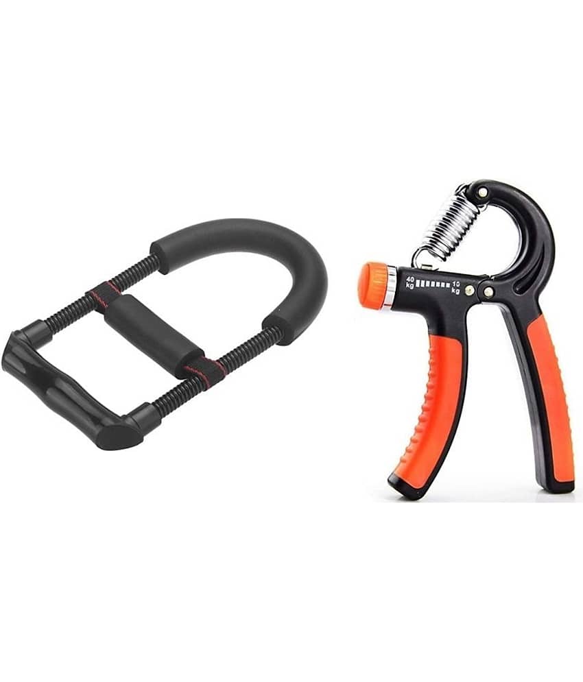 HORSE FIT Adjustable Wrist Exercise Equipment Hand Grip Exerciser Forearm Strengthener for Men & Women for Gym Workout & Home Use