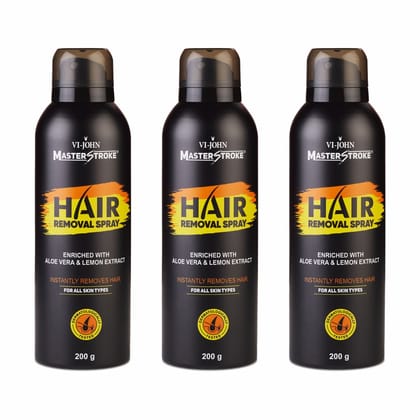 VI-JOHN Master Stroke Painless Hair Removal Spray For Chest, Arms and Legs (Men & Women) Spray (600 g) VI-JOHN Master Stroke Painless Hair Removal Spray For Chest, Arms and Legs (Men & Women) Spray (600 g)