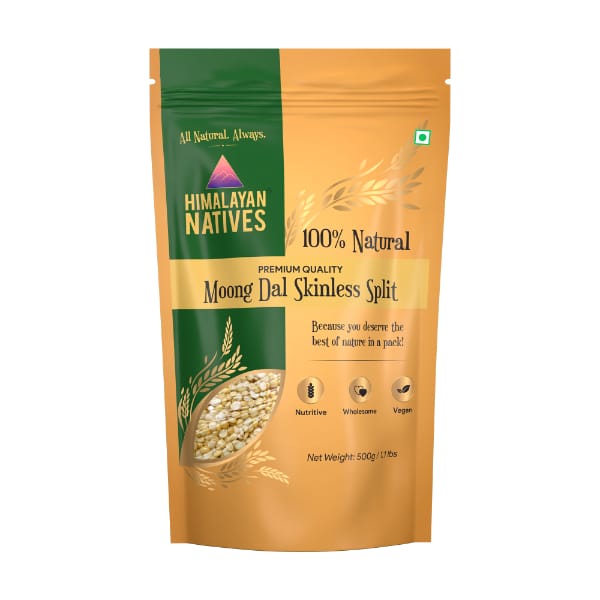 Himalayan Natives Moong Dal Skinless Split 500 Gms