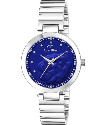 AQUA BLISS - Blue Stainless Steel Analog Womens Watch
