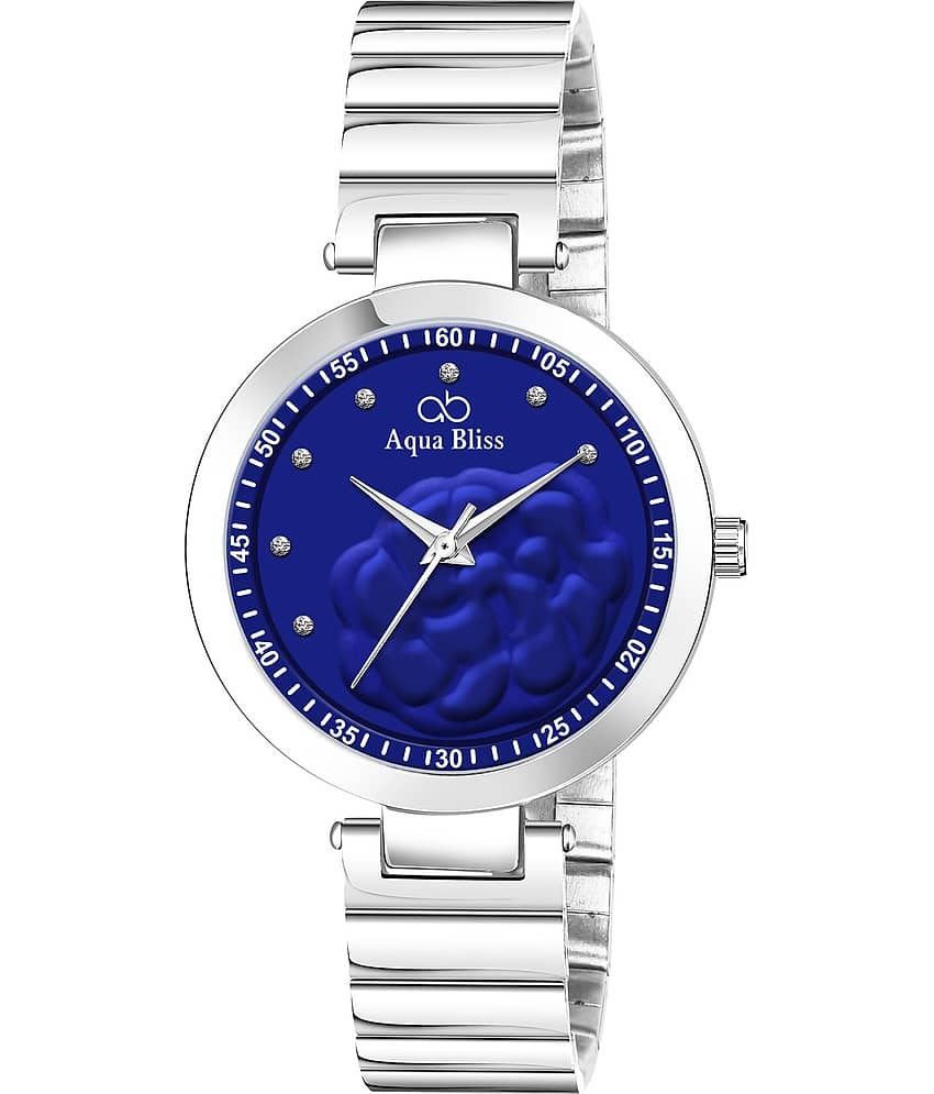 AQUA BLISS - Blue Stainless Steel Analog Womens Watch