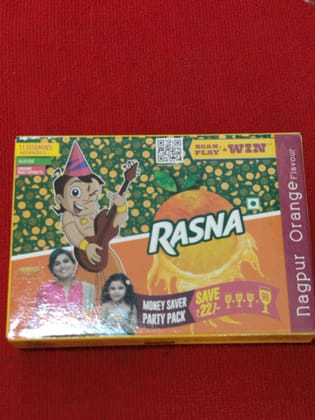 RASNA ORANGE 96 GLASS