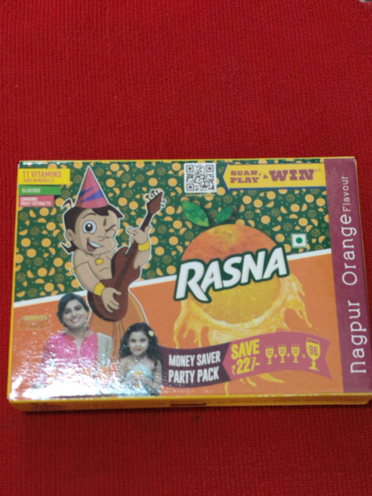 RASNA ORANGE 96 GLASS