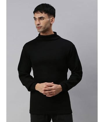 Lux Cottswool Pack of 1 Cotton Blend Thermal Tops For Men's ( Blue )