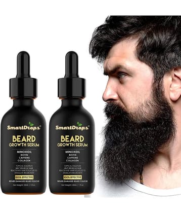 Smartdrops - 30mL For a Shiny Beard Beard Oil ( Pack of 2 )